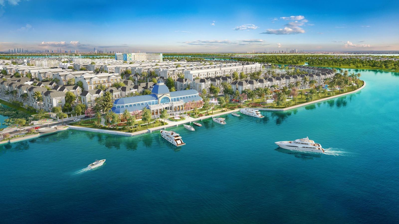 Bến du thuyền Vinhomes Grand Park